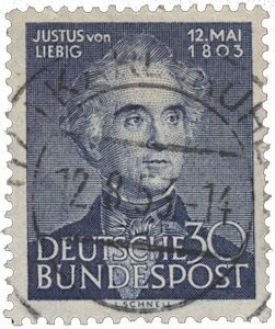BRD 166 "v. Liebig" gestempelt