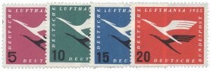 BRD 205-08 "Lufthansa" postfrisch