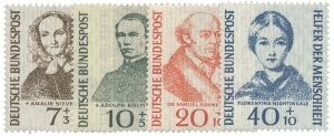 BRD 222-25 "Wohlfahrt" postfrisch