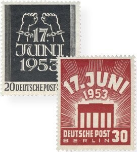Berlin 110-11 "17. Juni 1953" postfrisch