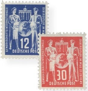 DDR 243-44 DDR 243-44 "Gewerkschaft" postfrisch
