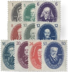 DDR 261-70 DDR 261-70 "Akademie" postfrisch