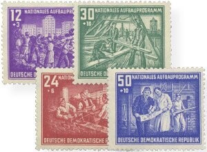 DDR 303-06 DDR 303-06 "Aufbauprogramm" postfrisch