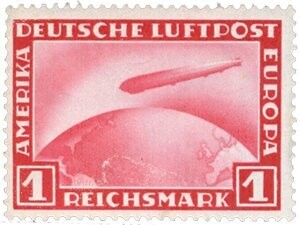 Dt. Reich 455 "1 M. Zeppelin" postfrisch