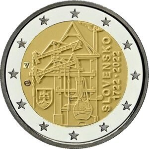Slowakei 2 € 2022 "Erste Dampfmaschine"