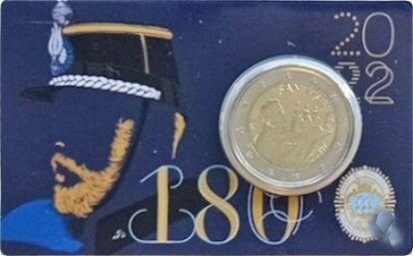 San Marino 2 € 2022 Kursmünze in Coincard San Marino 2 € 2022 Kursmünze in Coincard "Gendarmeie"