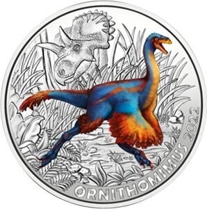 Österreich 3 € Dinotaler (12) 2022 Ornithomimus Österreich 3 € Dinotaler (12) 2022 Ornithomimus