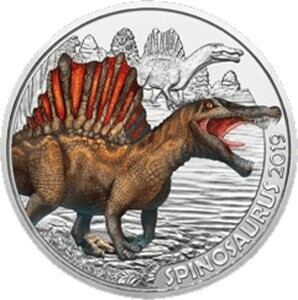 Österreich 3 € Dinotaler (1) 2019 Spinosaurus