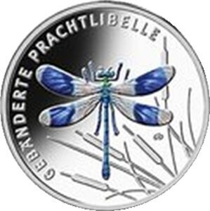 BRD 5 € Wunderwelt Insekten (5) - Libelle bfr. BRD 5 € Wunderwelt Insekten (5) - Libelle bfr.