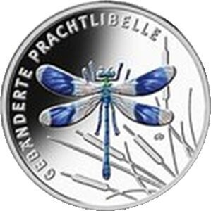 BRD 5 € Wunderwelt Insekten (5) - Libelle bfr.