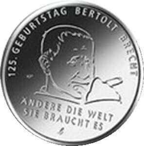 BRD 20 € 2023 Berthold Brecht Stgl.
