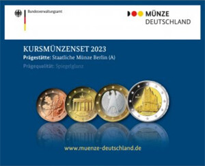 BRD KMS 2023 BRD KMS 2023 "Hamburg" Pol. Platte