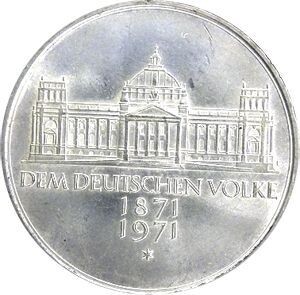 J 409 Reichsgründung Pol. Platte J 409 Reichsgründung Pol. Platte