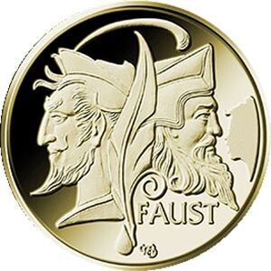 BRD 100 € Gold 2023 BRD 100 € Gold 2023 "Goethes Faust"
