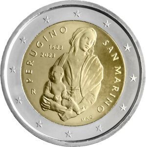 San Marino 2 € 2023 "Perugino"