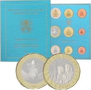Vatikan €-KMS 2019 Stgl. mit 5 €uro Vatikan €-KMS 2019 Stgl. mit 5 €uro