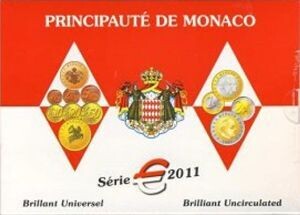 Monako €-KMS 2011 Stgl.