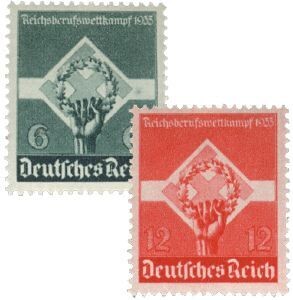 Dt. Reich 571-572 "Berufswettkampf" postfrisch