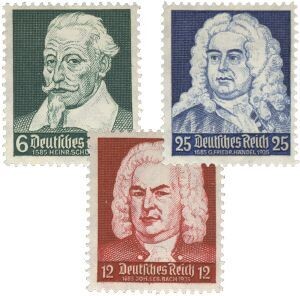 Dt. Reich 573-575 "Komponisten" postfrisch