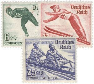 Dt. Reich 600-602 "Oly Garmisch" postfrisch