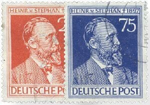 All. Besetzung 963-64 All. Besetzung 963-64 "H. von Stephan" gestempelt