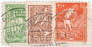 SBZ 23-25 b SBZ 23-25 b "Bodenreform" gestempelt