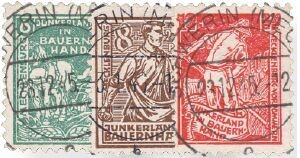 SBZ 23-25 a SBZ 23-25 a "Bodenreform" gestempelt