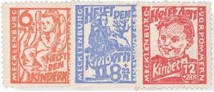 SBZ 26-28 SBZ 26-28 "Kinderhilfe" postfrisch