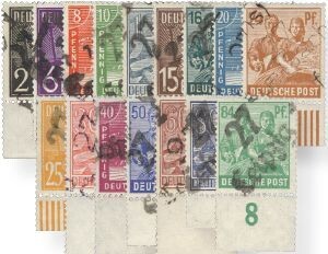 SBZ 166-81 "Handstempel" postfrisch