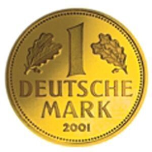 BRD 1 DM Gold 2001