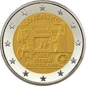 Slowakei 2 € 2023 "Wien-Bratislava"