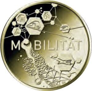 BRD 50 € Gold 2024 "Mobilität" - Prägestätte beliebig. Mitte Aug.
