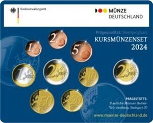BRD KMS 2024 BRD KMS 2024 "Mecklbg.-Vorpommern" Stempelglanz