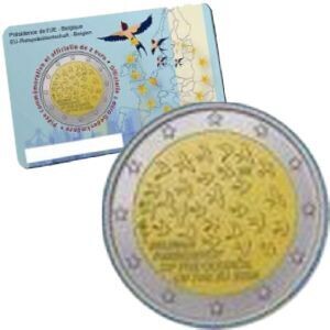 Belgien 2 € 2024 "EU-Ratspräsidentschaft", Coincard Var. Frankreich