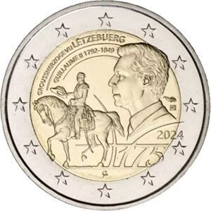 Luxemburg 2 € 2024 Luxemburg 2 € 2024 "175. Todestag Guillaume II."