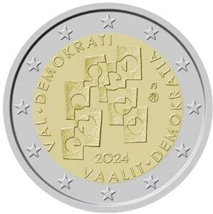 Finnland 2 € 2024 Finnland 2 € 2024 "Demokratie"