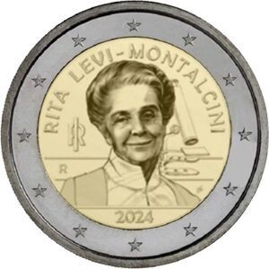 Italien 2 € 2024 Italien 2 € 2024 "Rita Levi-Montalcini"