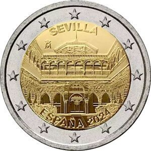 Spanien 2 € 2024 "Kathedrale Sevilla"