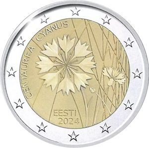 Estland 2 € 2024 "Kornblume"