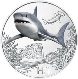 Österreich 3 € Tiertaler (7) 2018 Hai Österreich 3 € Tiertaler (7) 2018 Hai