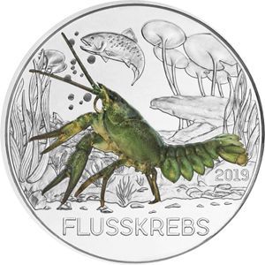 Österreich 3 € Tiertaler (12) 2019 Krebs Österreich 3 € Tiertaler (12) 2019 Krebs