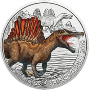 Österreich 3 € Dinotaler (1) 2019 Spinosaurus Österreich 3 € Dinotaler (1) 2019 Spinosaurus