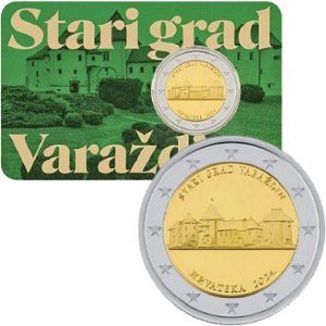 Kroatien 2 € 2024 Kroatien 2 € 2024 "Stadt Varazdin" Coincard