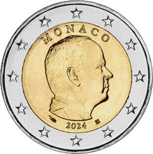 Monako 2 € 2024 "Albert"