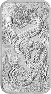Australien Australien "Drache rechteckig" 1 Unze 2024