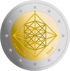 Lettland 2 € 2024 "Himmeli"