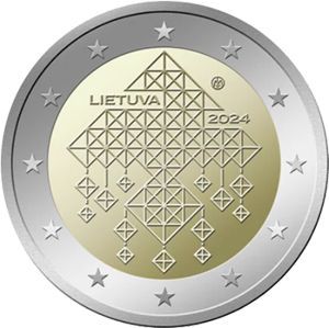 Litauen 2 € 2024 "Strohgärten"