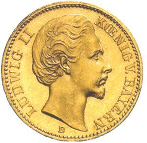 Bayern J 194 - 20 Mk. Ludwig II. (1872/73) ss Bayern J 194 - 20 Mk. Ludwig II. (1872/73) ss
