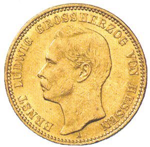Hessen J 226 - 20 Mk. E. Ludwig (1905/11) ss