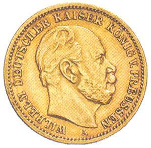Preußen J 243 - 20 Mk. Wilhelm I. (1872/73) ss Preußen J 243 - 20 Mk. Wilhelm I. (1872/73) ss